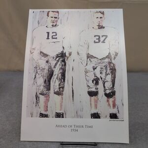 Jennifer Harwell Art History of Alabama Crimson Tide Football Print 13 Piece Set